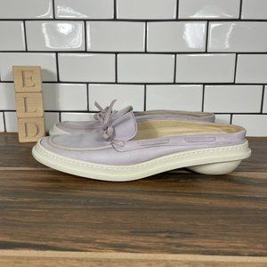 Cole Haan Resort Womens Lavender Slip On Round Toe Boat Shoes Size 6.5 B